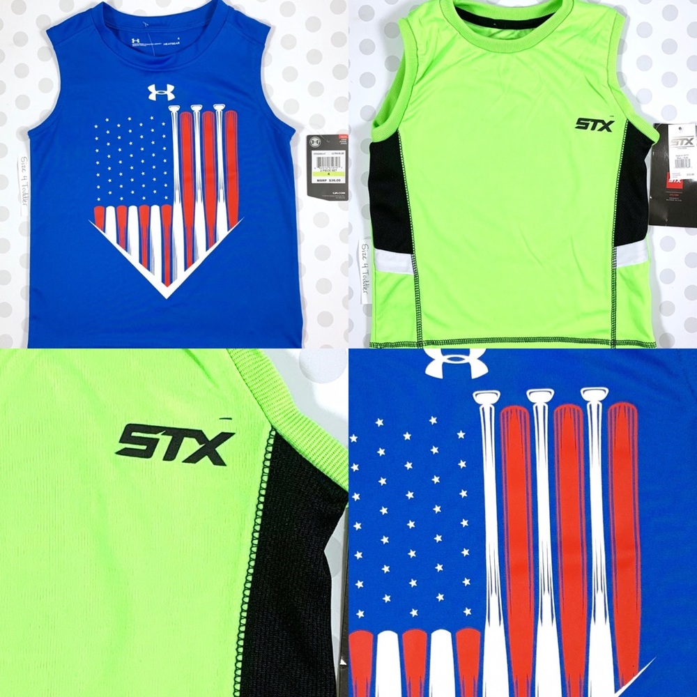 NWT, 4T Sports Tanks, Set of 2